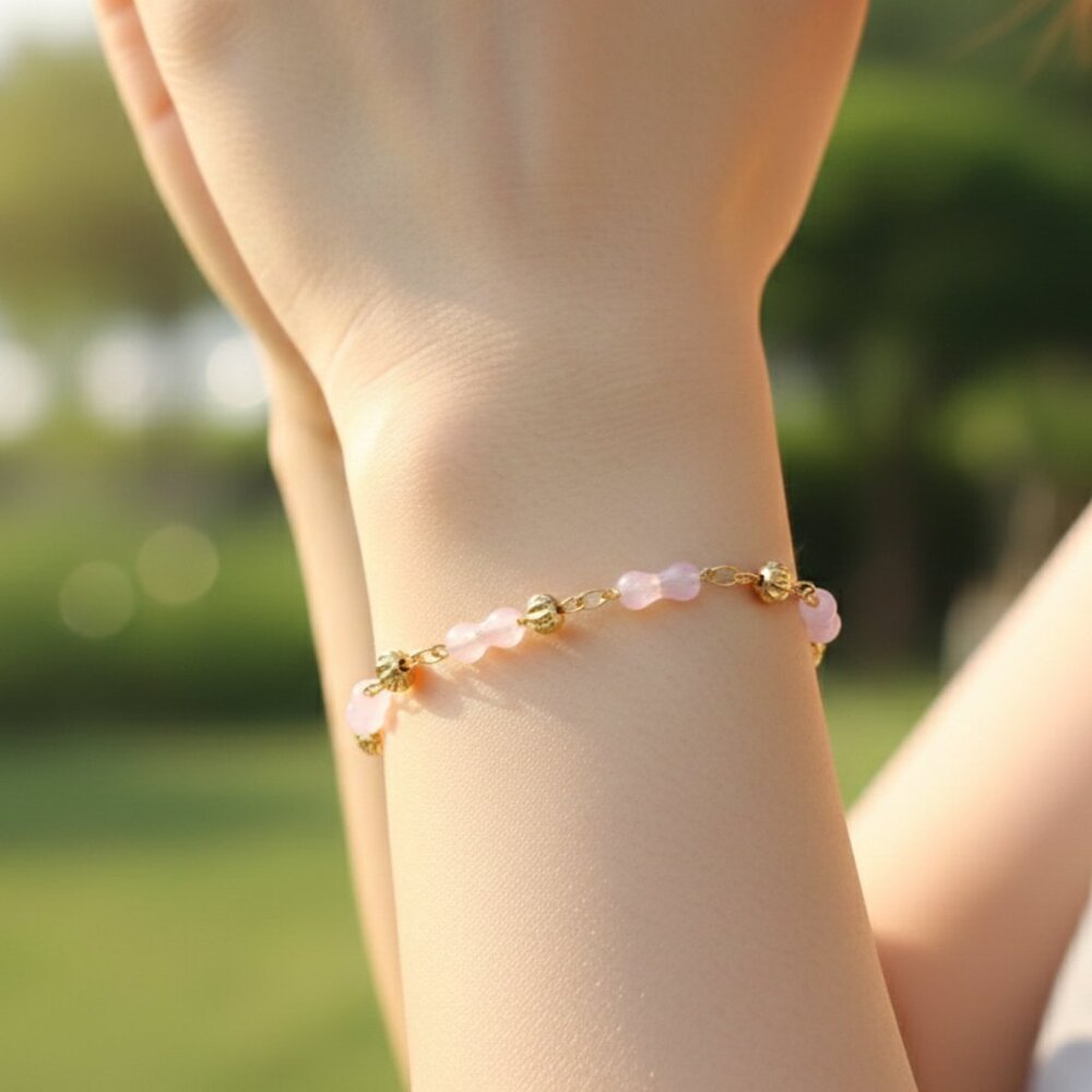 "Trendy Handmade Bracelet – A Stylish Gift for Women & Girls, MAR091134